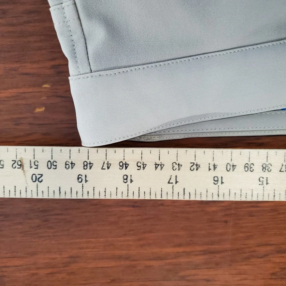 FootJoy Mens Golf Pants Sz 38X32 Tan Stretch Flat Front Athletic Fit Performance